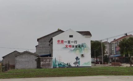 镇平新农村墙绘